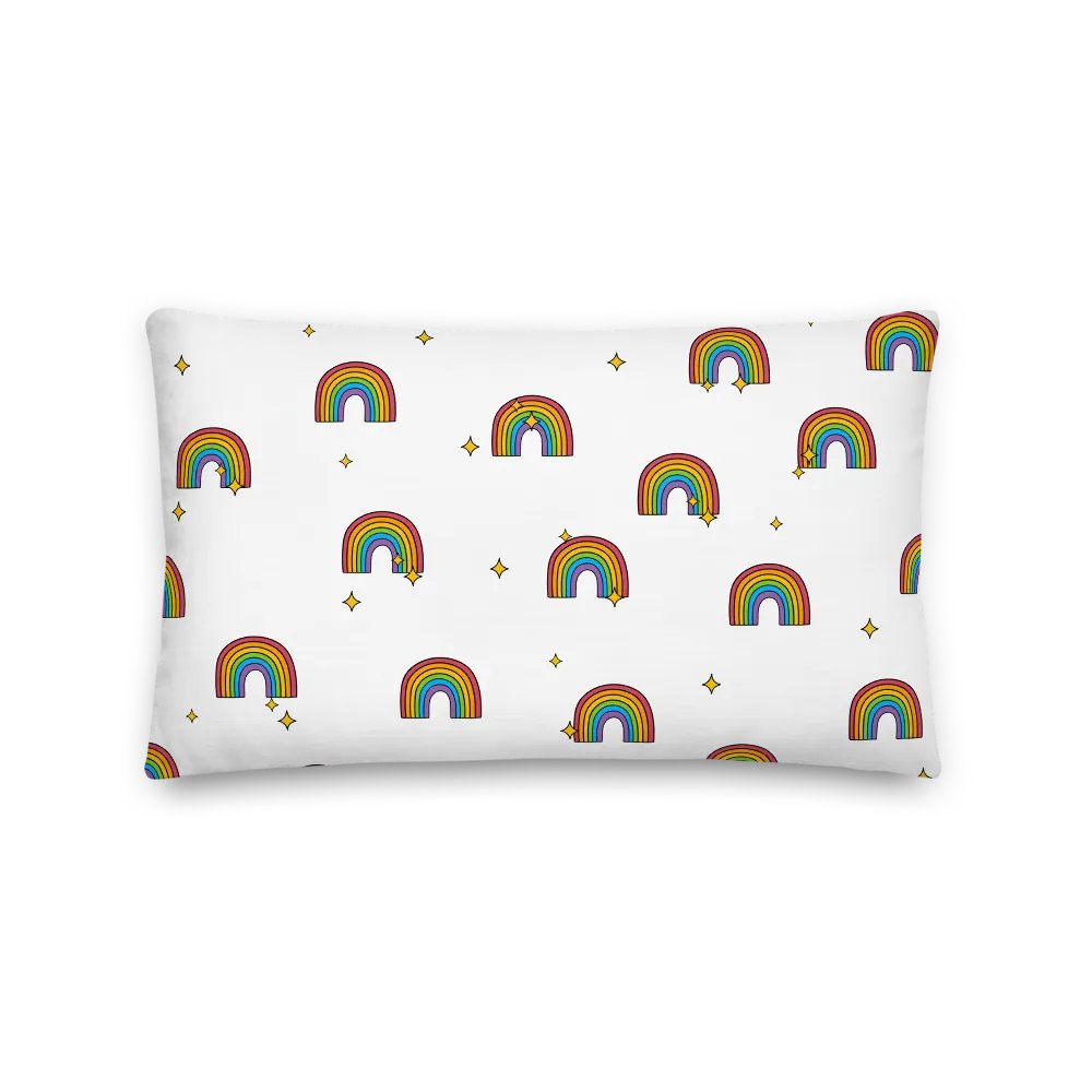 Starry Rainbow Dreams Premium Pillow product image (2)
