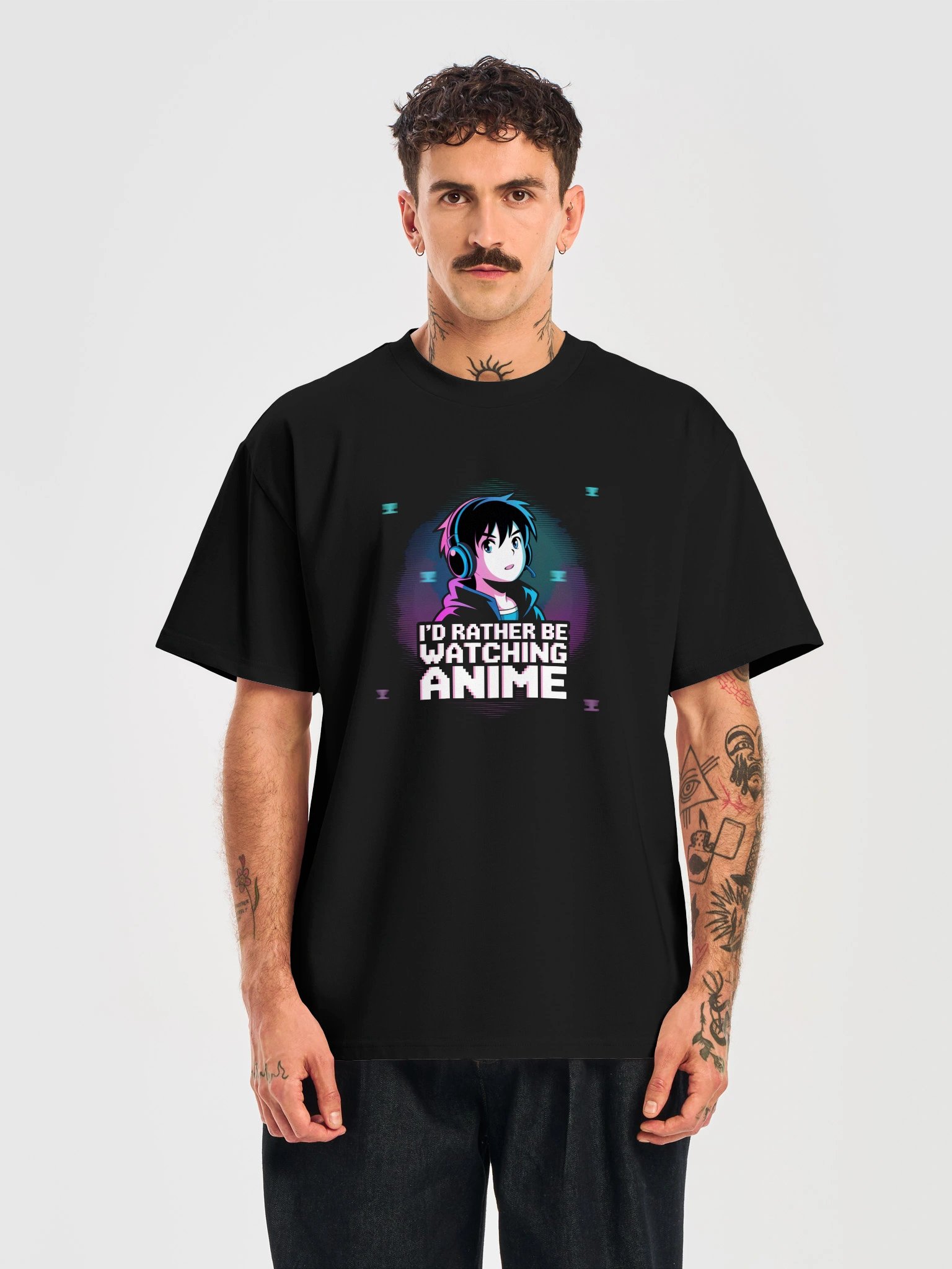 I'd Rather Be Watching Anime T-Shirt product image (5)