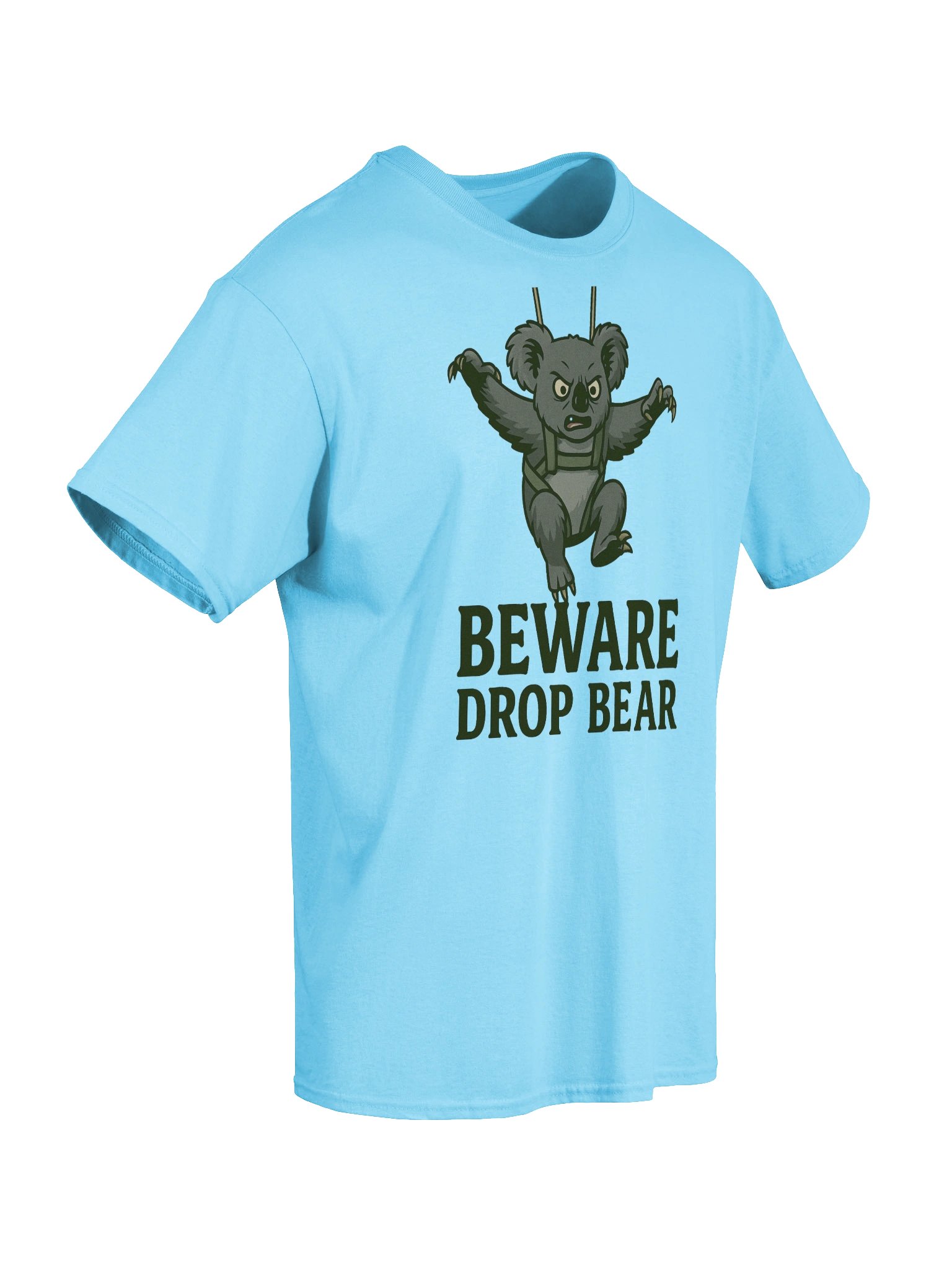 Funny Drop Bear T-Shirt – Gildan 5000 Unisex Heavy Cotton Tee product image (29)