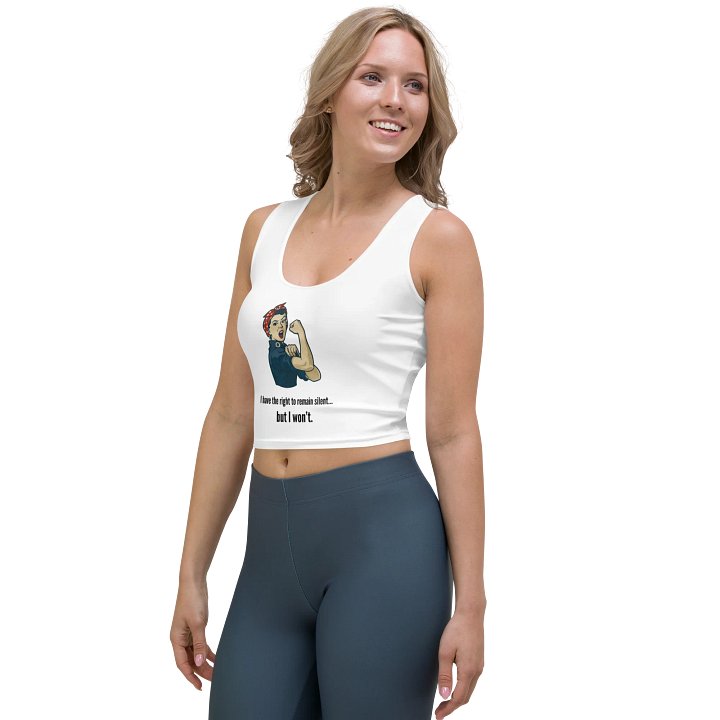 💋 The Rebel Crop – Flex Appeal Meets Free Speech product image (2)