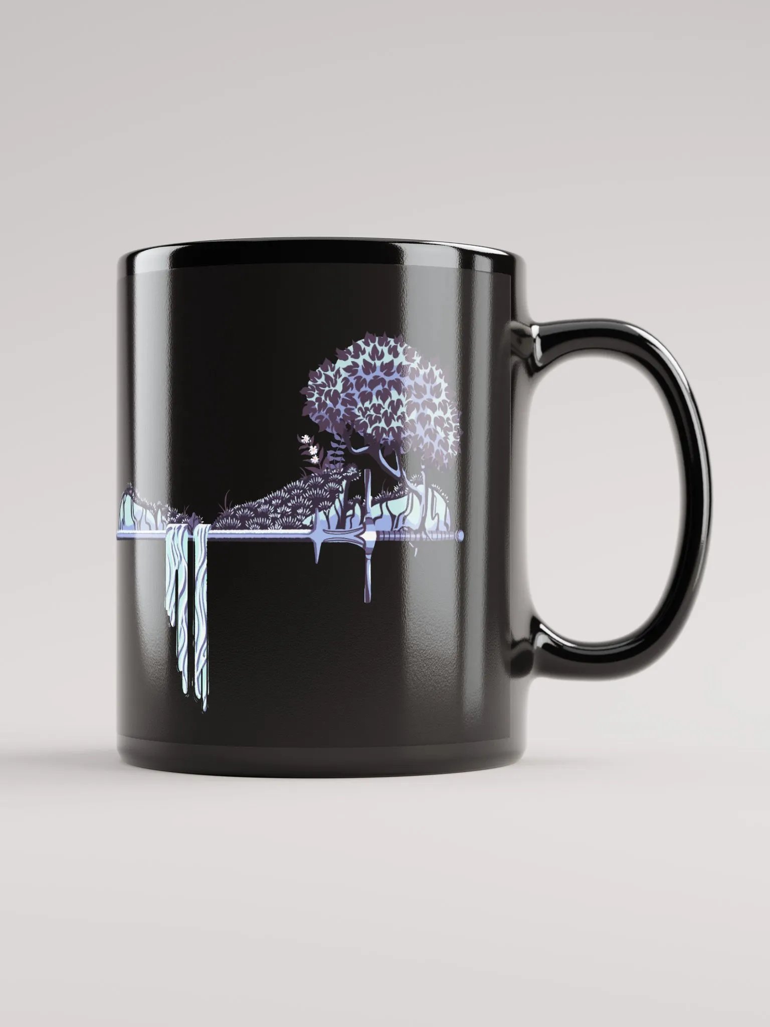 SwordTember Forest mug in Black product image (1)