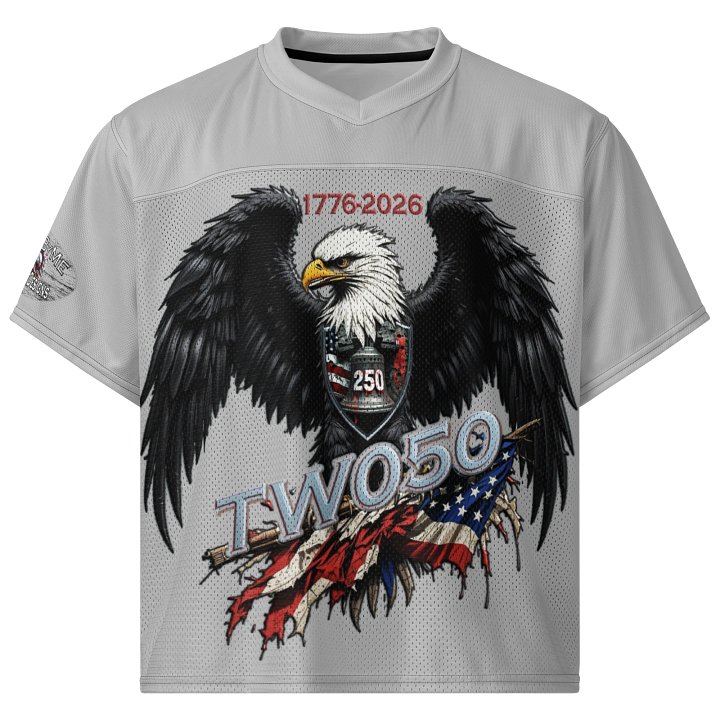 Patriot's TW050th New Year Anniversary, All-Over Football Jersey product image (1)