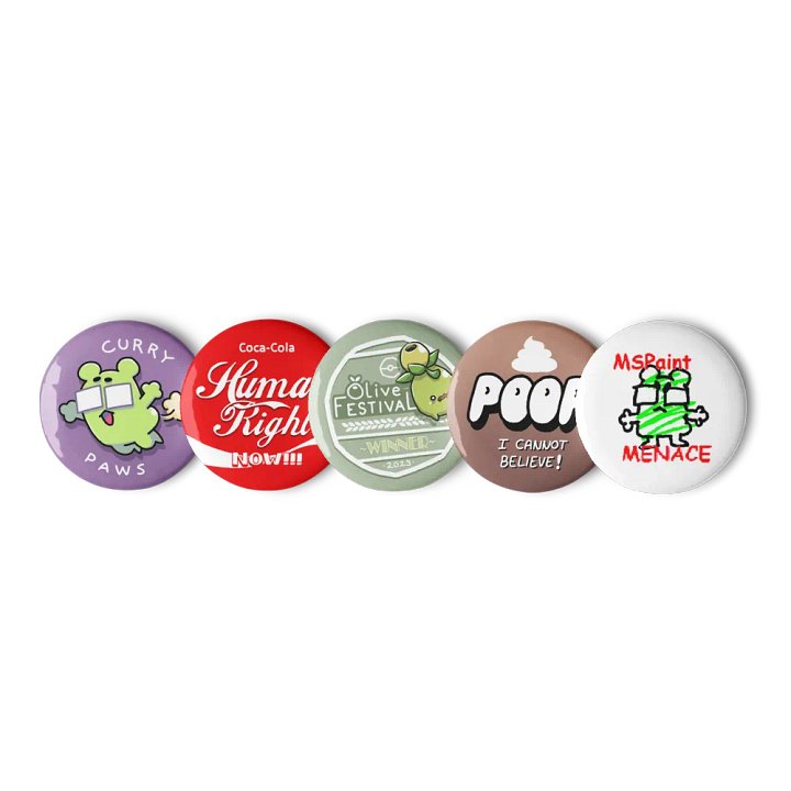 TRUE CUB Button Set (small) product image (1)