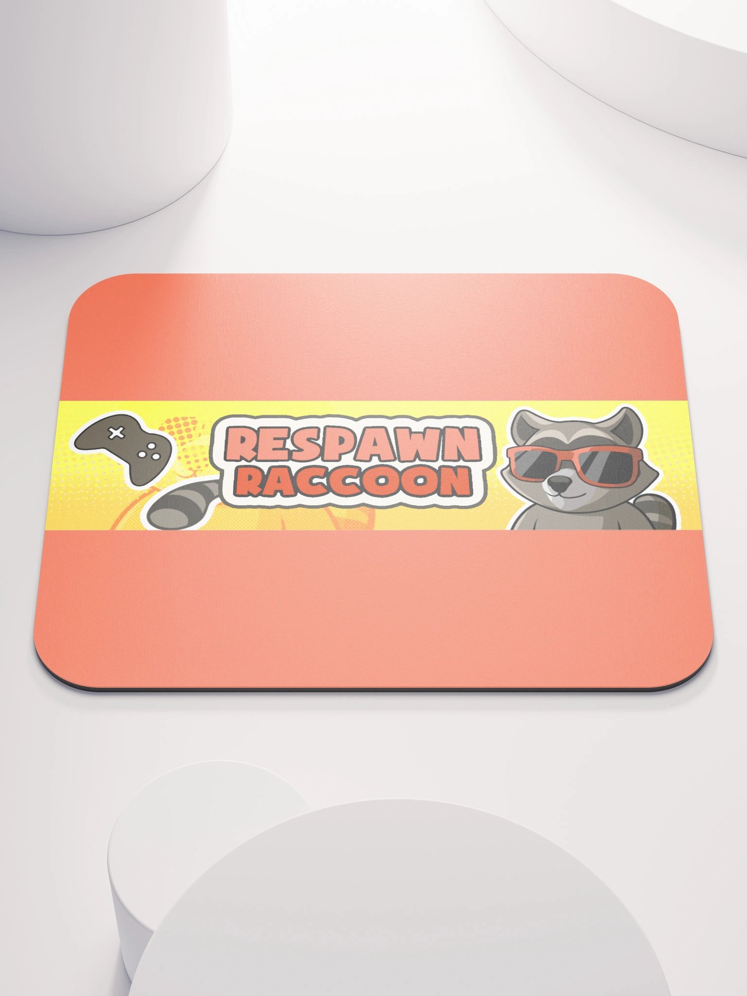 RespawnRaccoon's Mouse Pad - Banner product image (1)