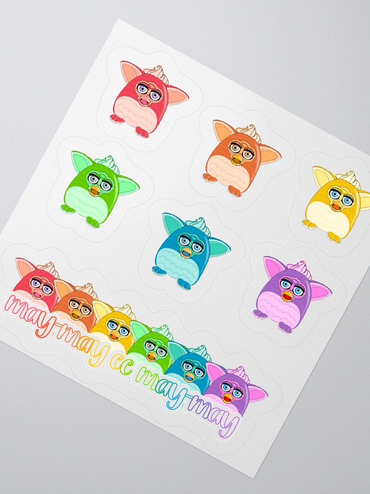Furbish PRIDE 2025 - Furbish Love is Love Sticker Sheet product image (5)