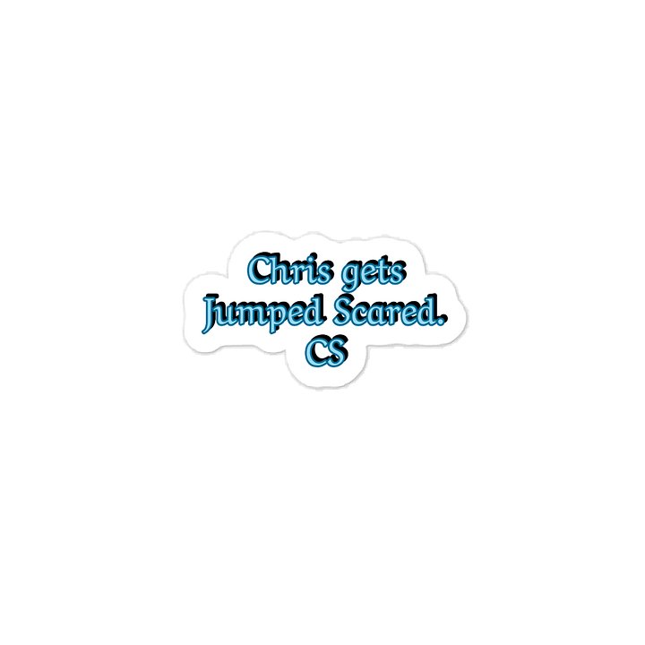 Chris Gets Jumped Scared. CS Sticker product image (1)