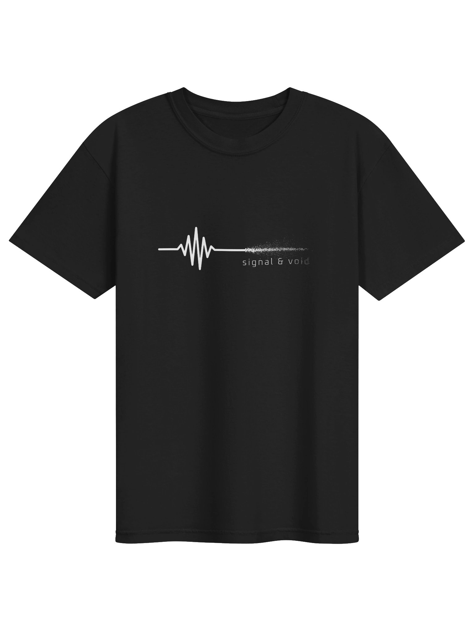 signal ＆ void waveform — heavyweight tee product image (1)