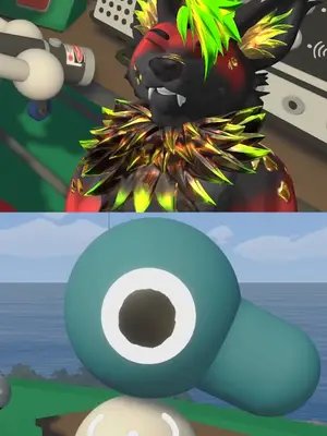Bad communication ruins Co-op games 😒 #coopgame #gamingwithfriends #bigwalk #vtuber #furry 