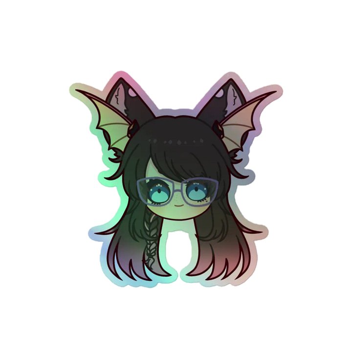 Holo Checky Sticker product image (1)