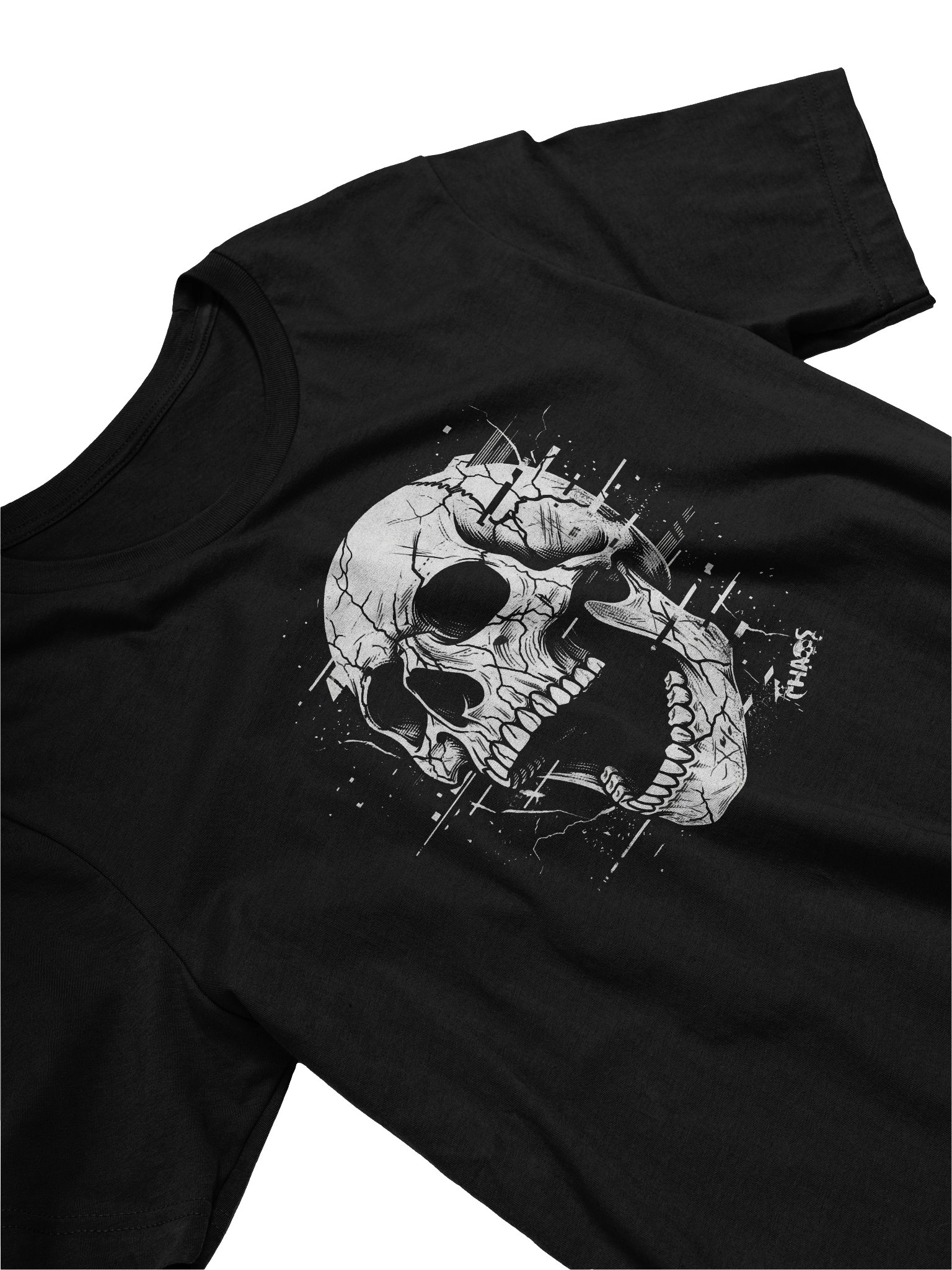 Screaming Glitched Skull product image (2)