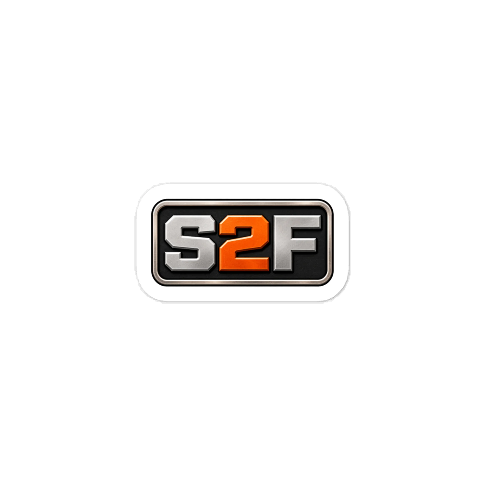 S2F Metallic Logo Kiss-Cut Decal product image (1)