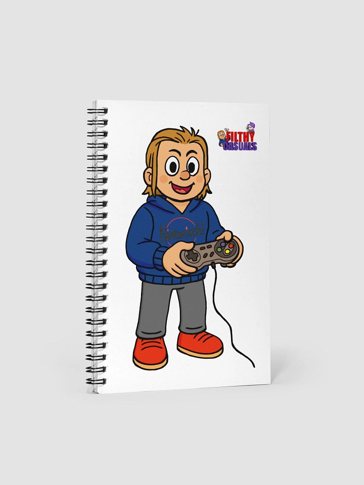 The Filthy Casuals Spiral Notebook product image (1)