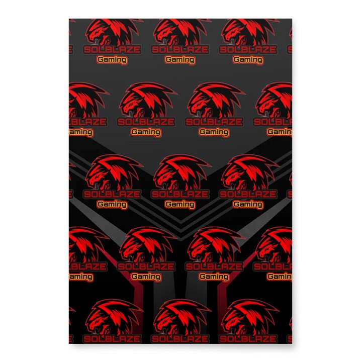 Solblaze Gaming Wrapping Paper product image (1)