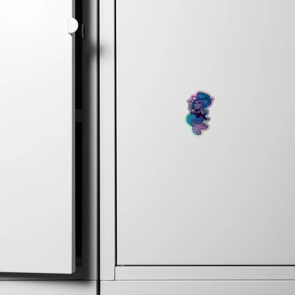 Caelia Mer Chibi Holographic Sticker product image (6)