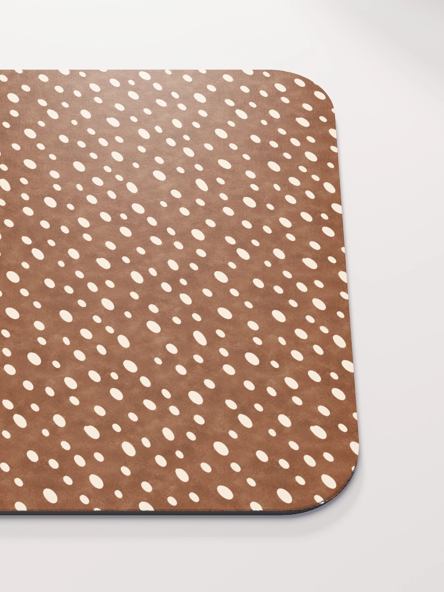 Cocoa Fawn Mouse Pad — Brown & Cream Deer Print product image (5)