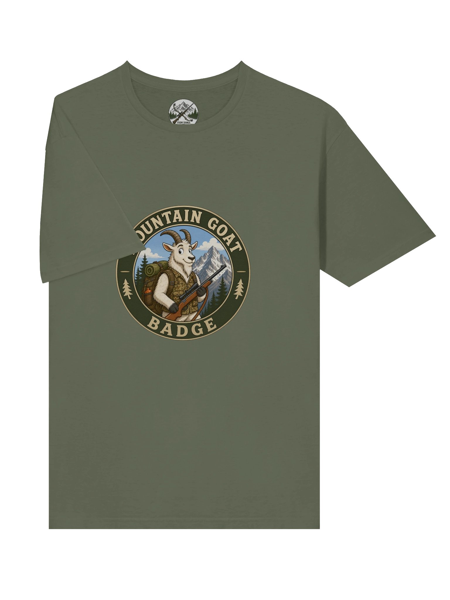 Mountain Goat Badge Tee product image (43)