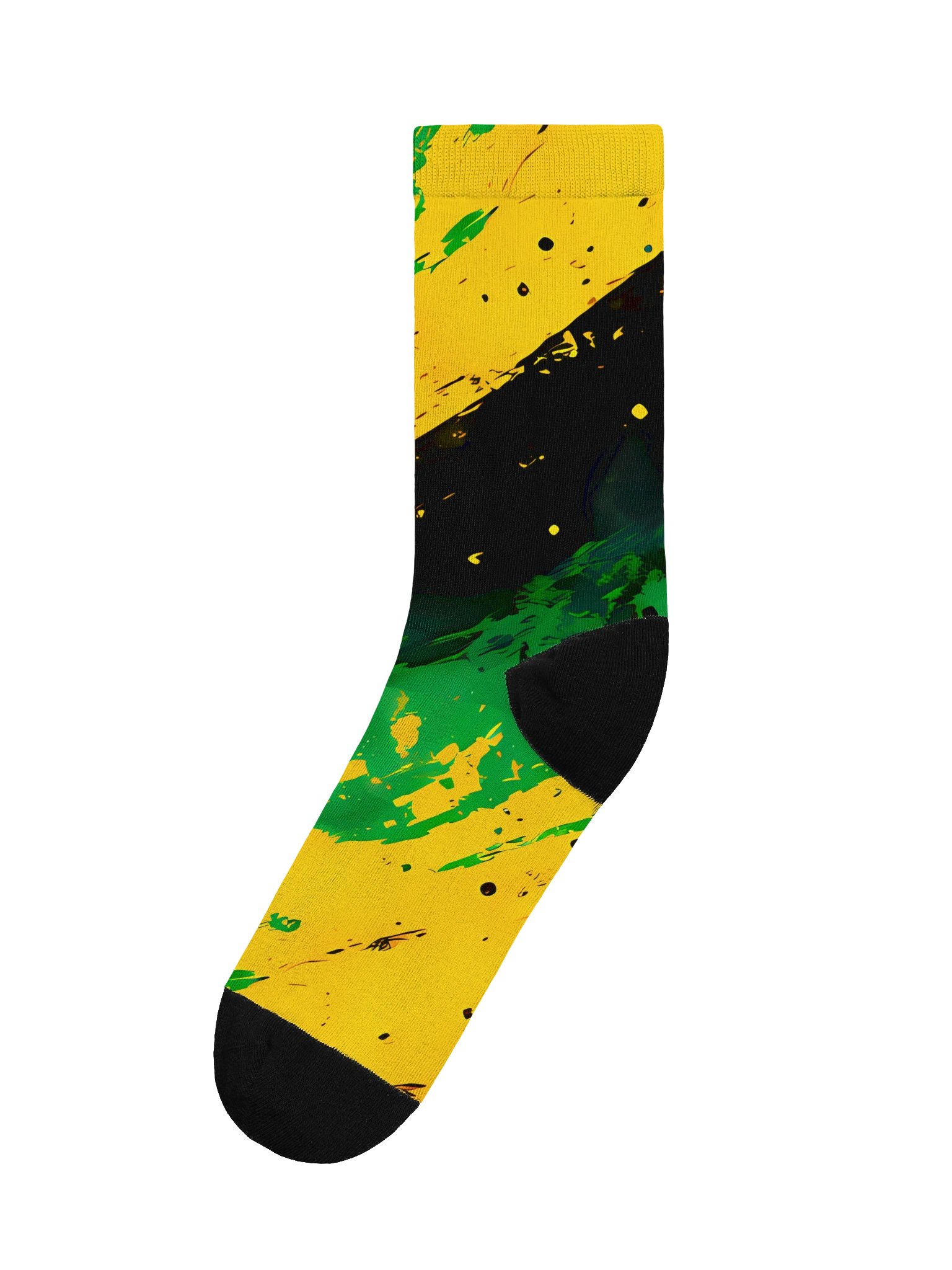Vintage Jamaica Sport Print - Caribbean Apples | Premium Sustainable Crew Socks product image (4)