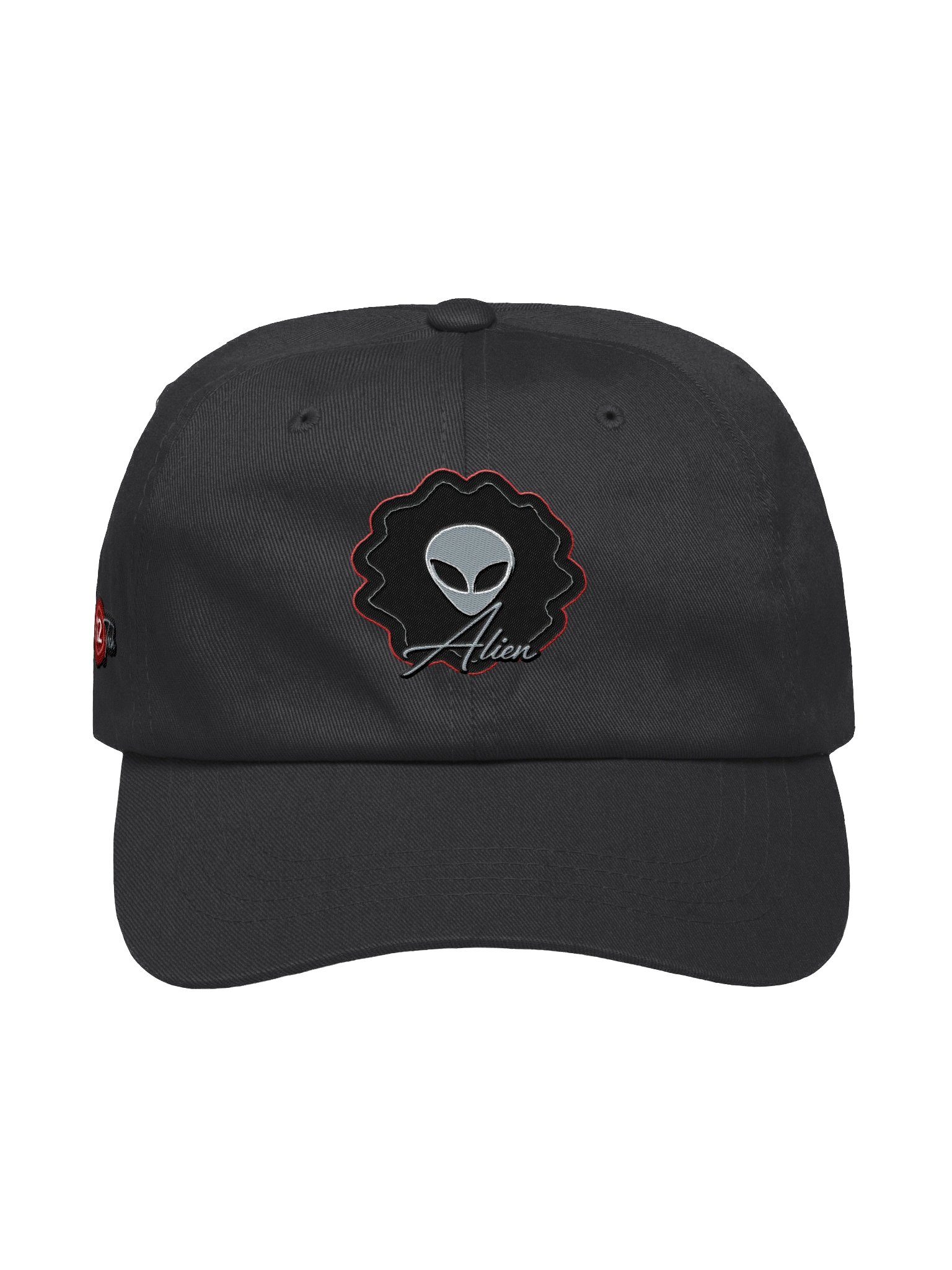 Alien Emblem Hat – Red Outline | 12-Inch Reacts | Headgear product image (3)