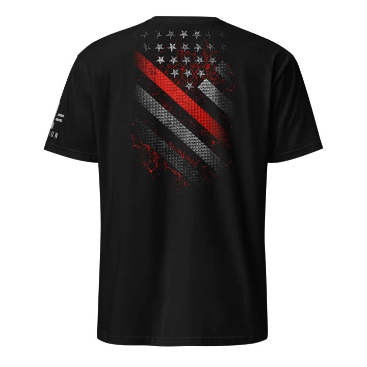 Thin Red Line Carbon Diagonal Flag product image (1)