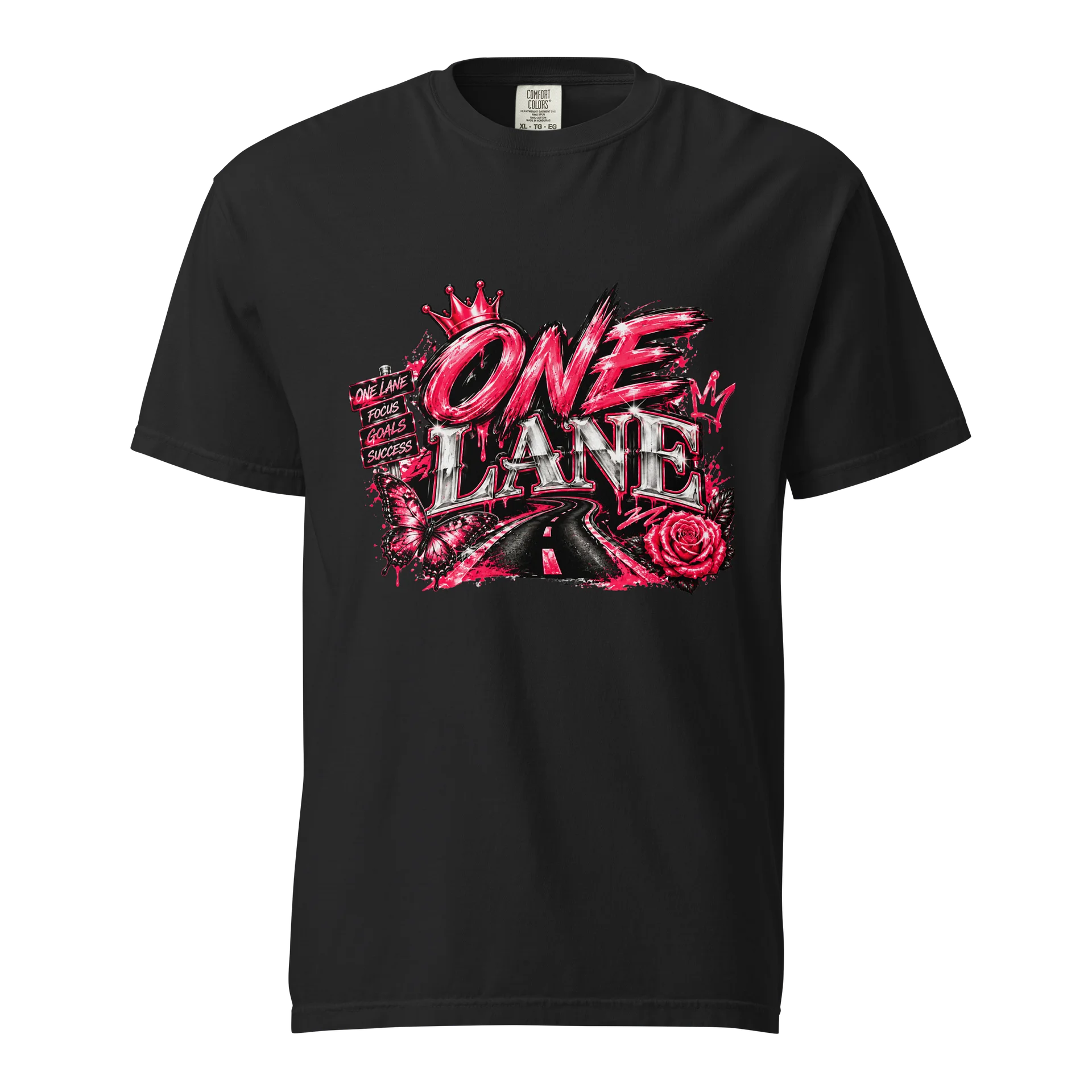 ONE LANE Motivational Streetwear Graphic Tee product image (1)