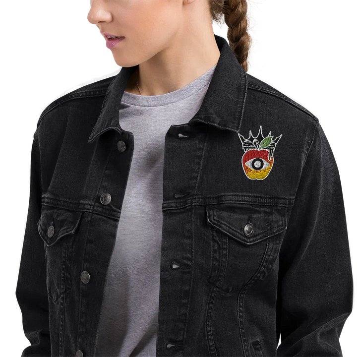 Crowned Apple (Color) ✦ Threadfast Denim Jacket product image (1)