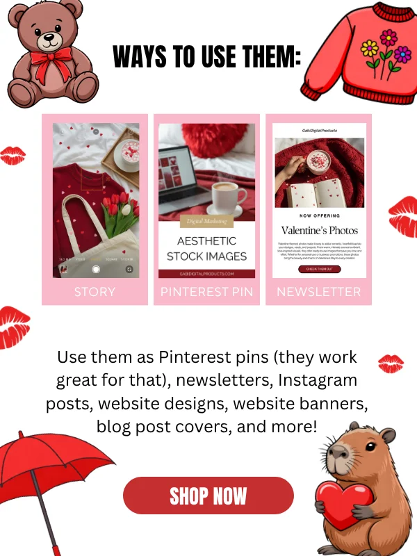 MRR/PLR Valentine’s Day Stock Images product image (10)
