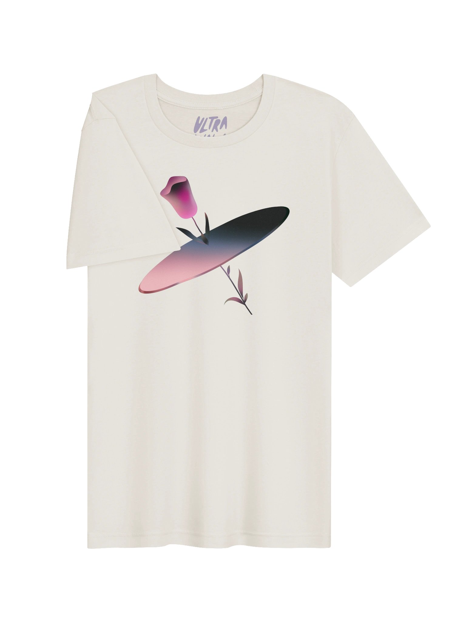 Surreal Rose Graphic T-Shirt product image (13)