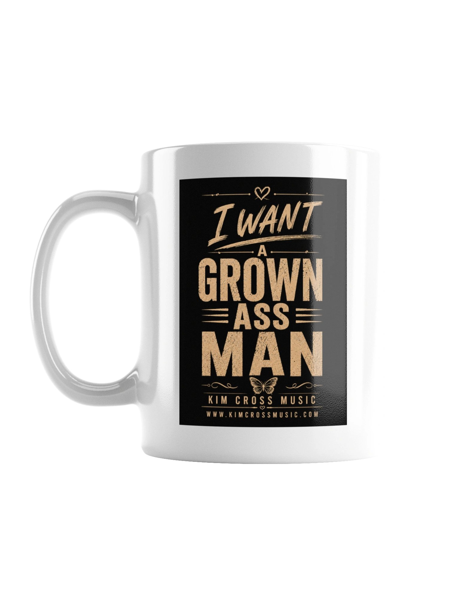 I Want a Grown Ass Man Coffee Mug product image (2)