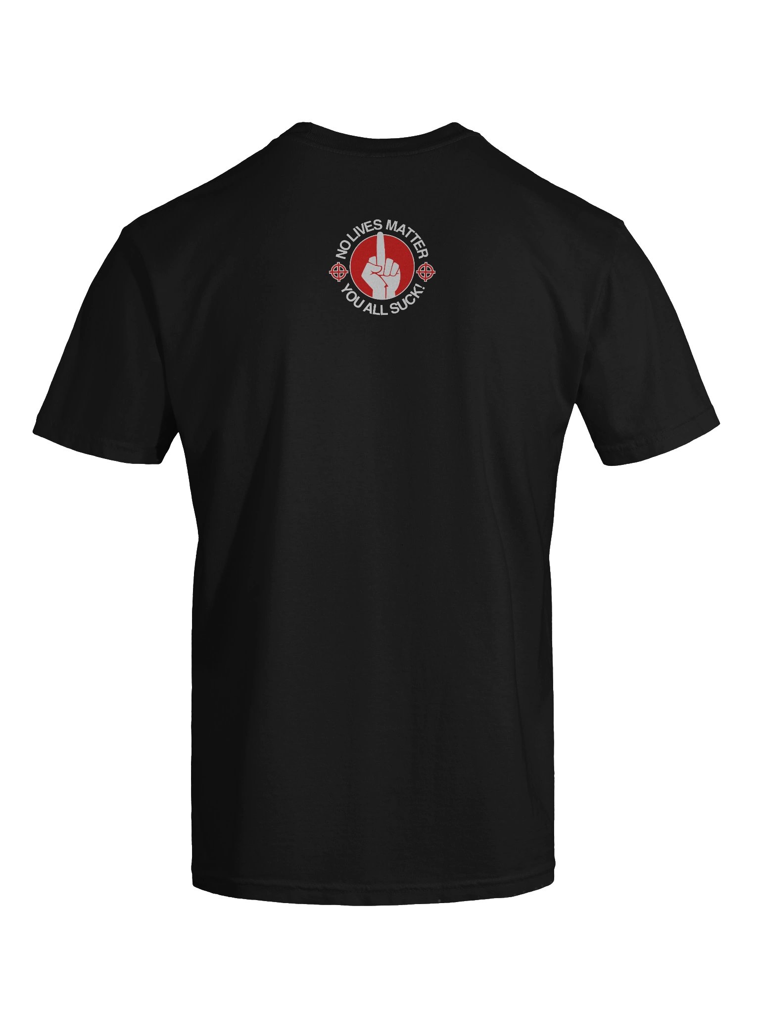"NO LIVES MATTER" TSHIRT BACKPRINT product image (9)