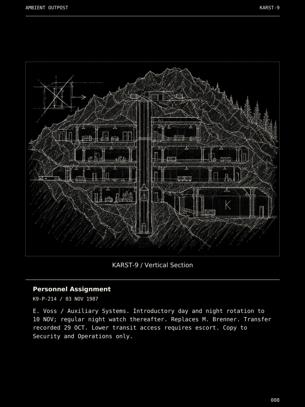 KARST-9 — The Diary Beneath the Mountain · Digital Edition (PDF ONLY) product image (8)
