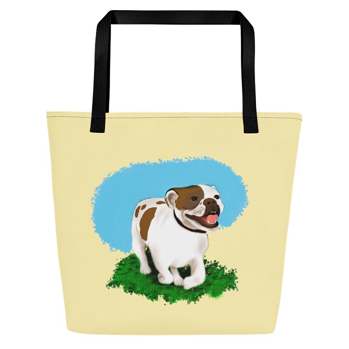 Large Tote Bag w/ Pocket product image (1)