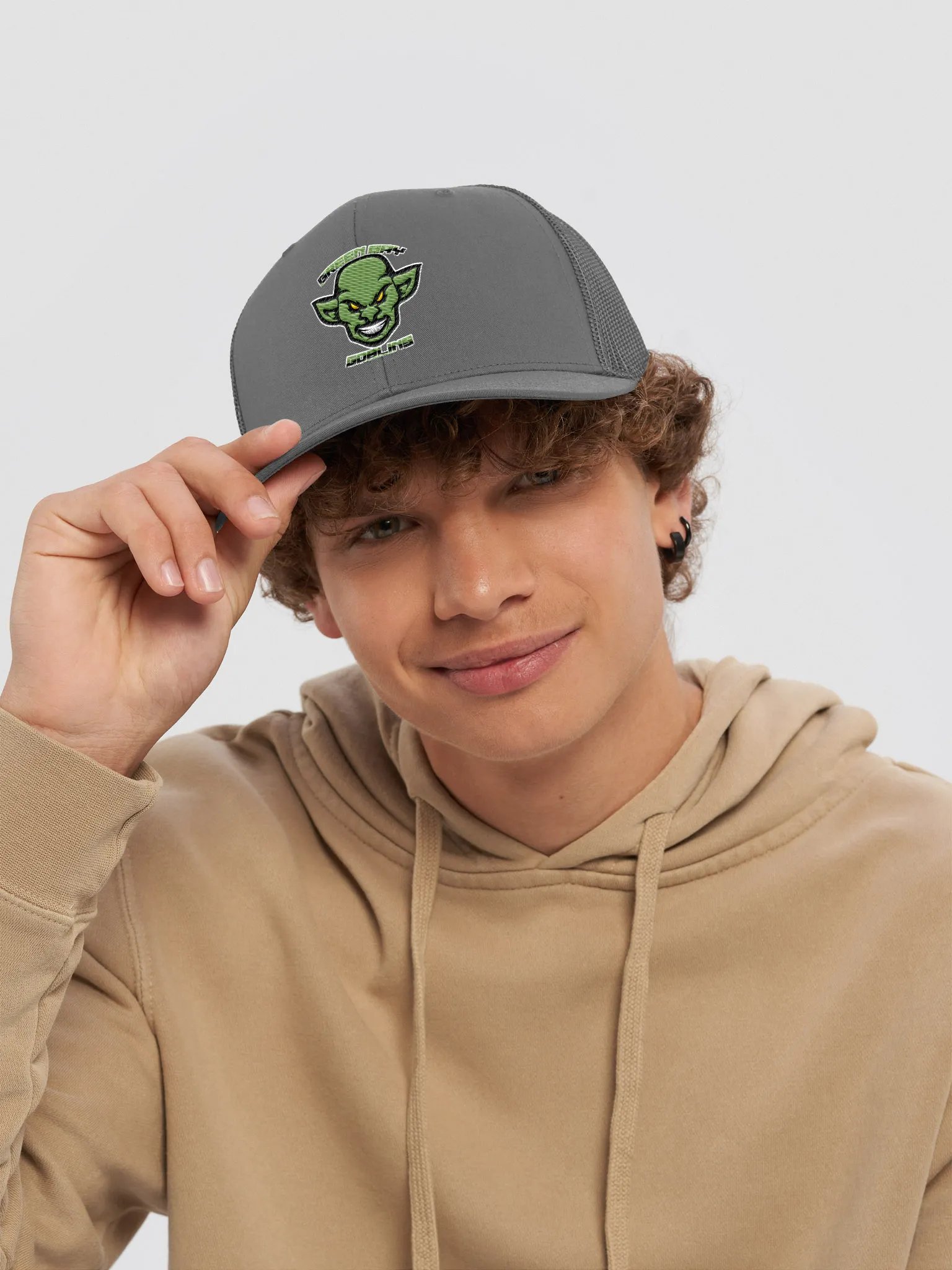 Green Bay Goblins Logo Trucker Hat product image (41)