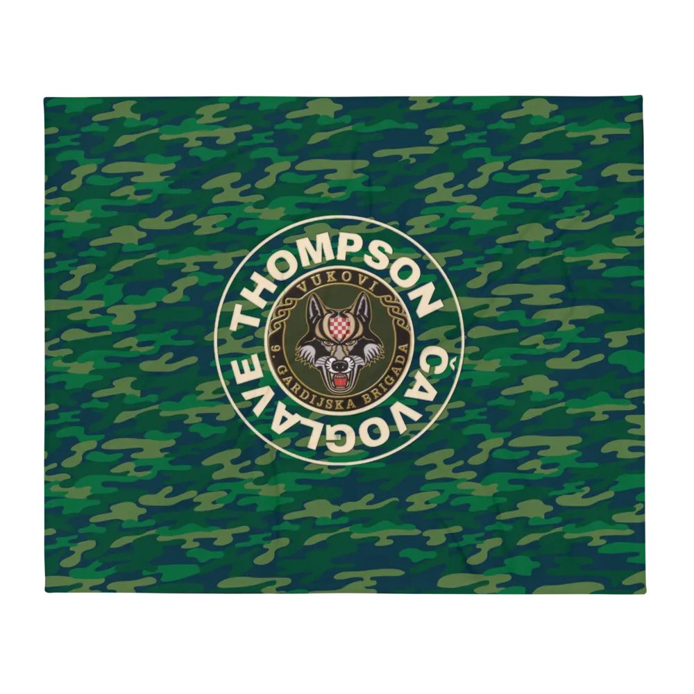 Thompson Čavoglave Shield Throw Blanket product image (2)