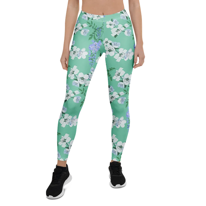 Cherry Blossom Flowers Leggings for Active Wear product image (1)