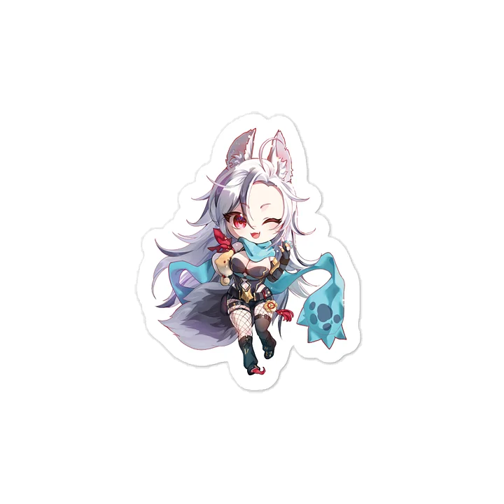 Paws Chibi-Style Fluffy Tail Decal product image (1)