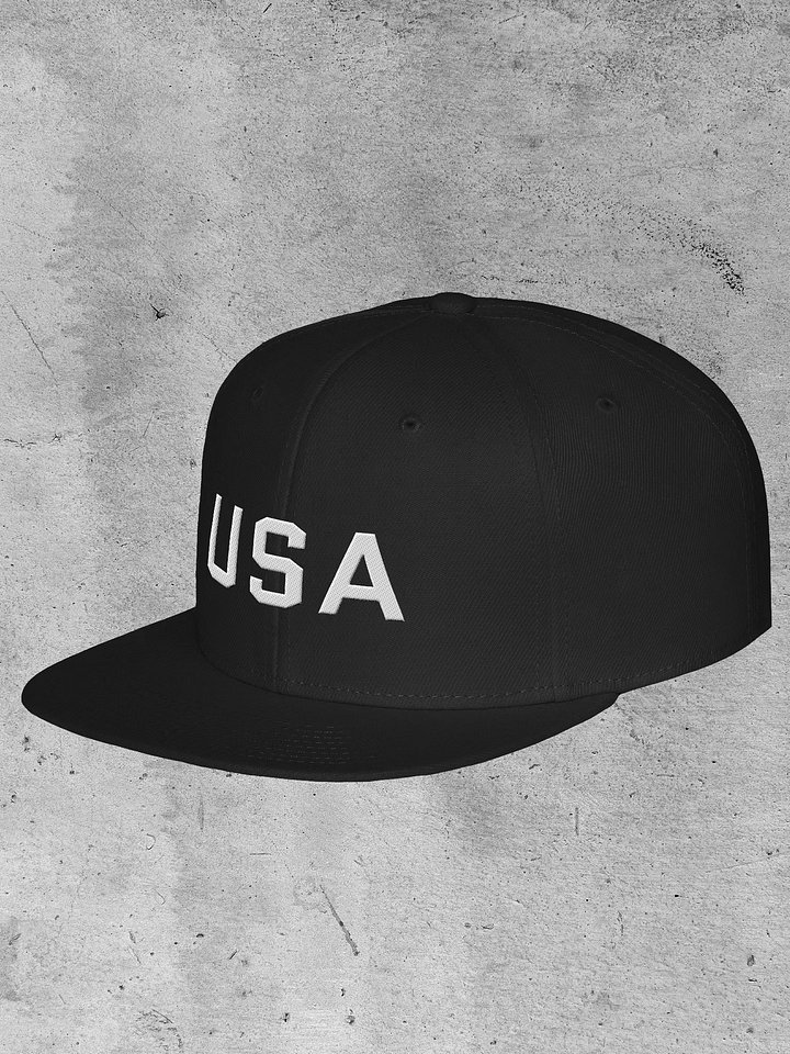 USA Snapback with flag product image (1)