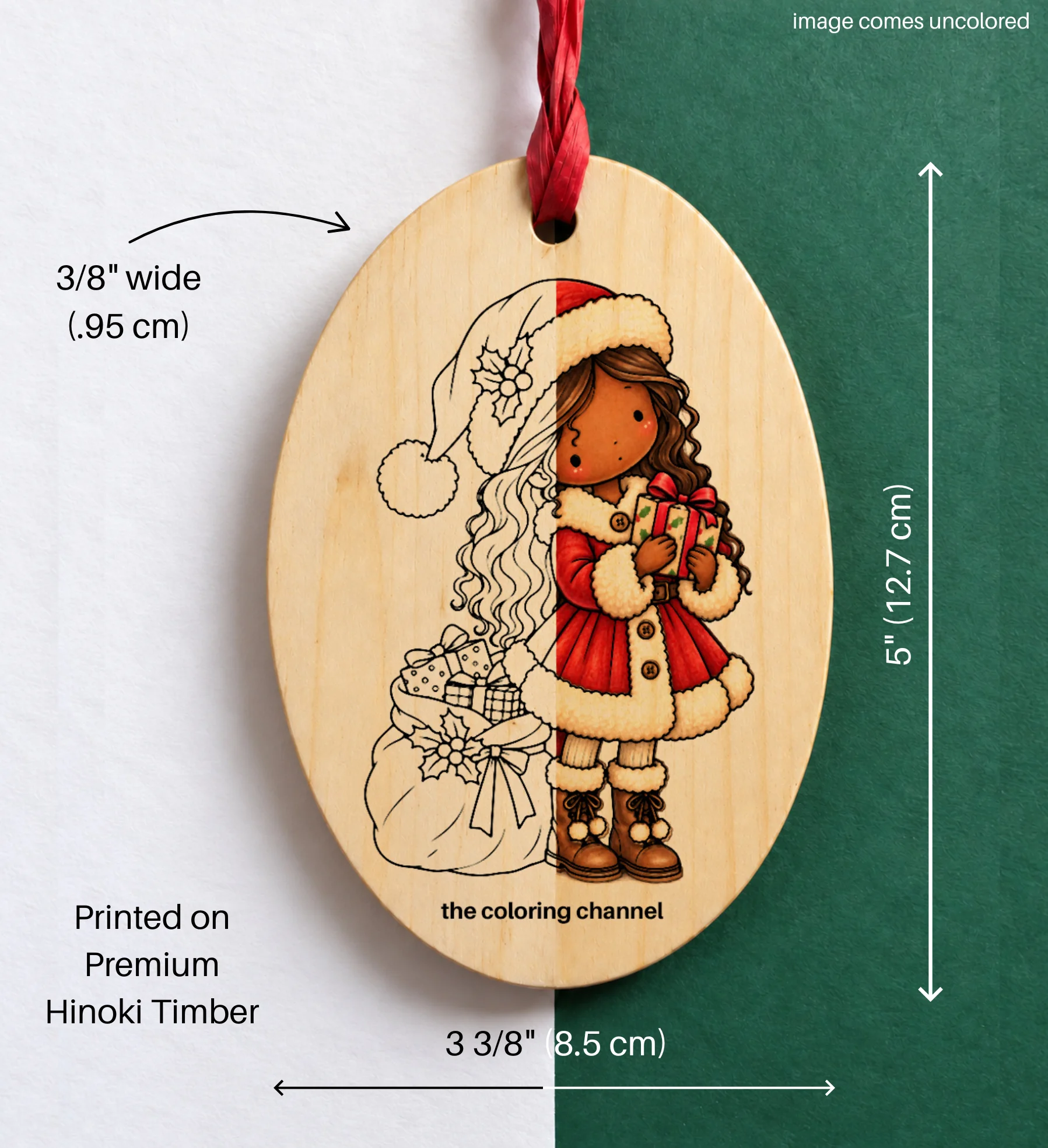 Noelle - Color Your Own Ornament product image (2)