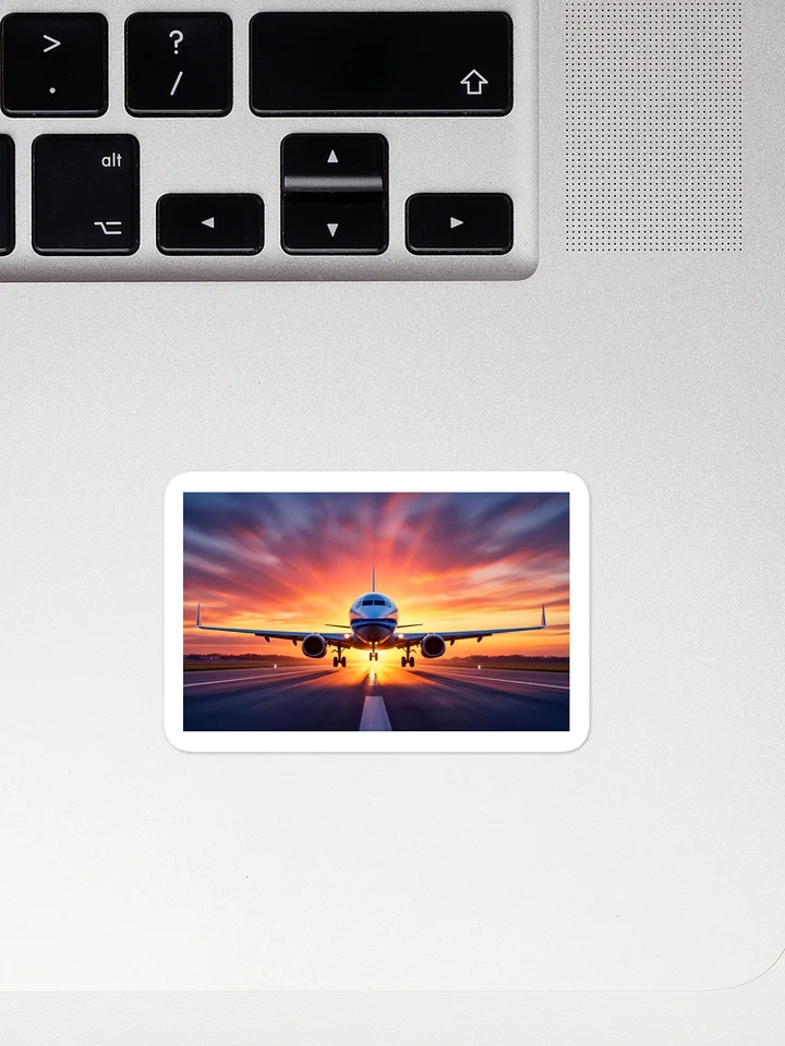 Full Throttle At Sunrise Sticker product image (1)