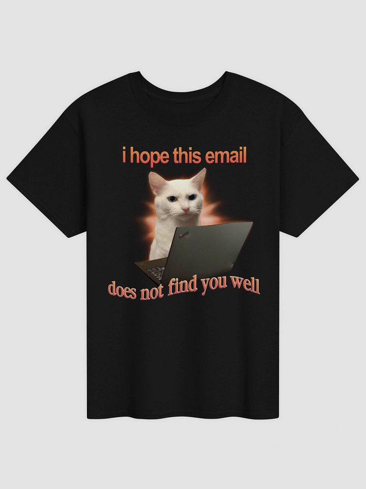 I hope this email does not find you well T-shirt product image (1)