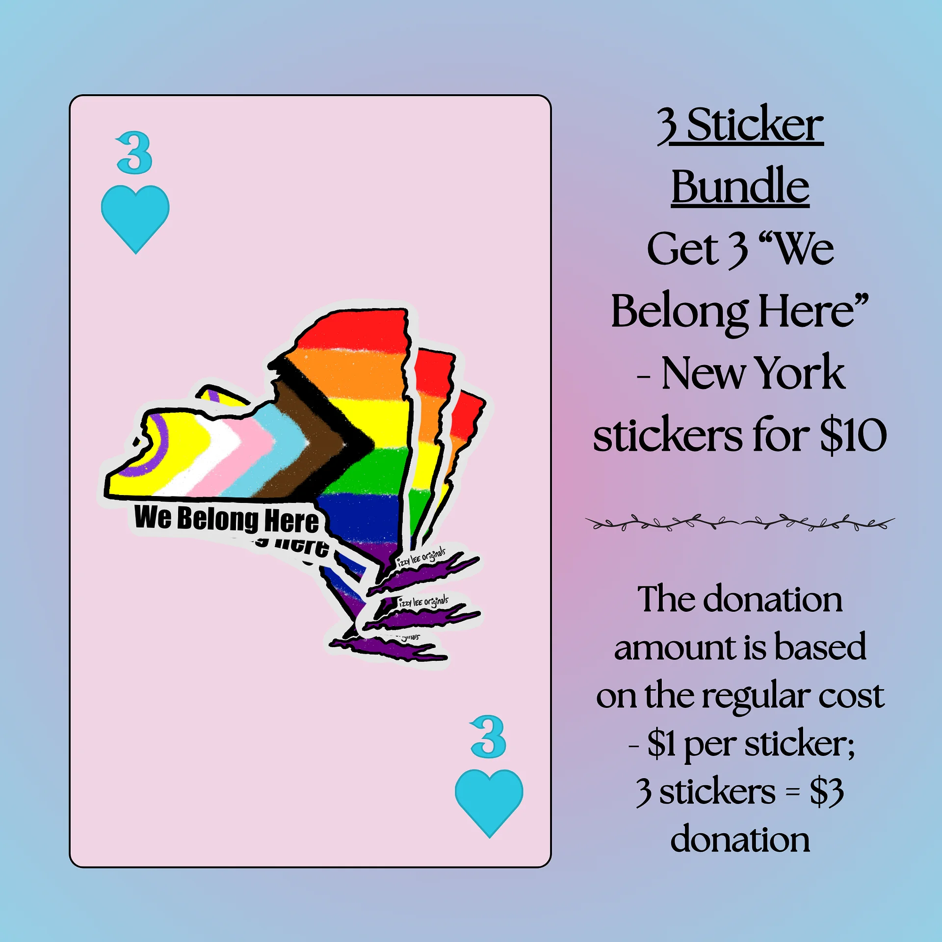 We Belong Here Sticker Bundles - New York product image (1)