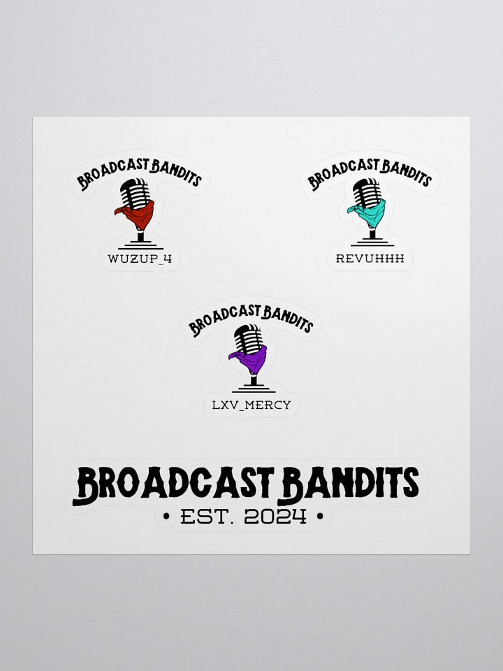 Bandits Sticker Set 1 product image (1)