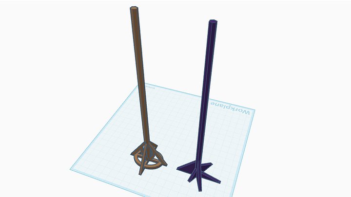Paint Mixing Drill Attachments (3D Print Files) product image (1)