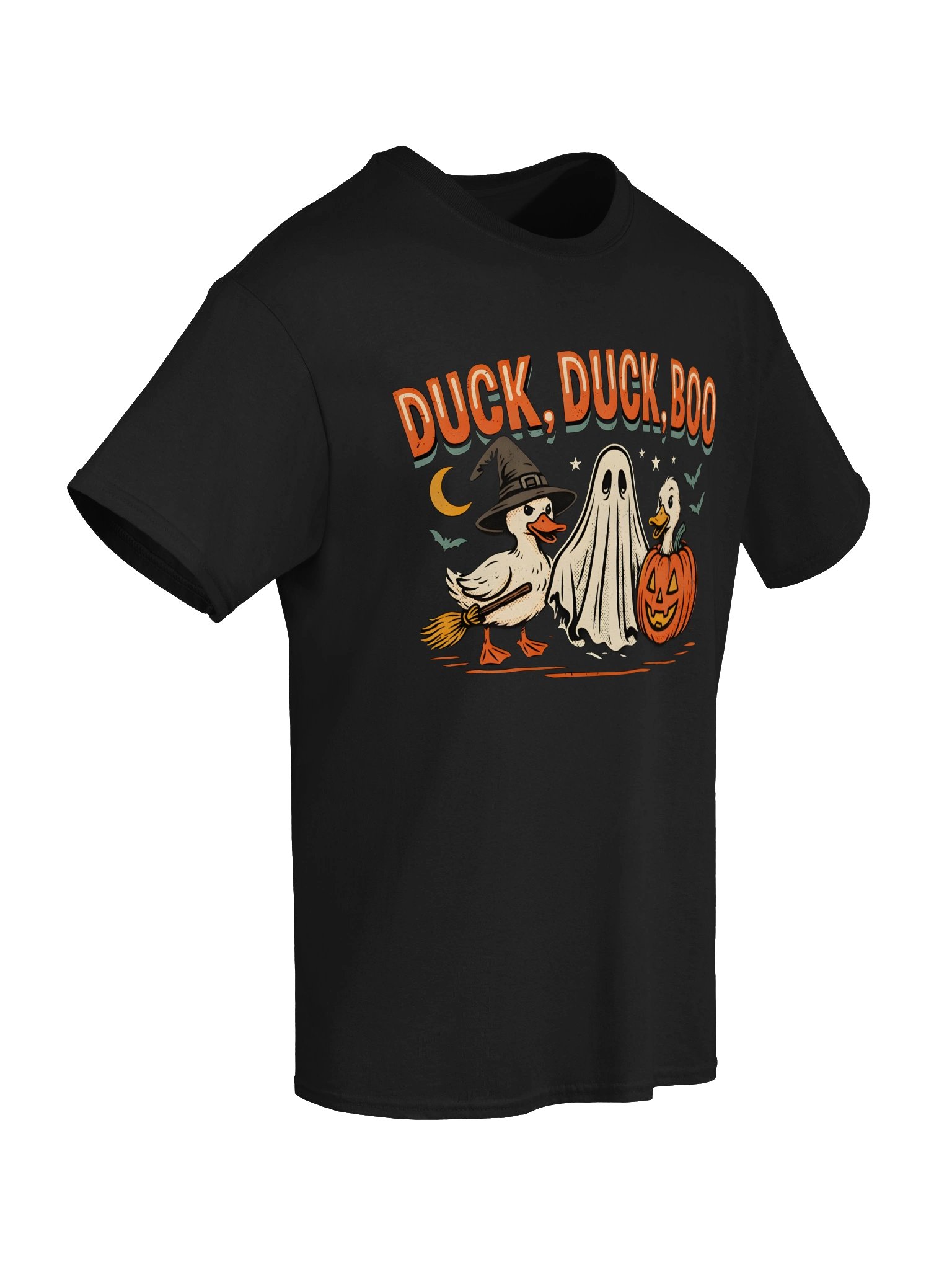 Duck, Duck, Boo Halloween Tee product image (48)