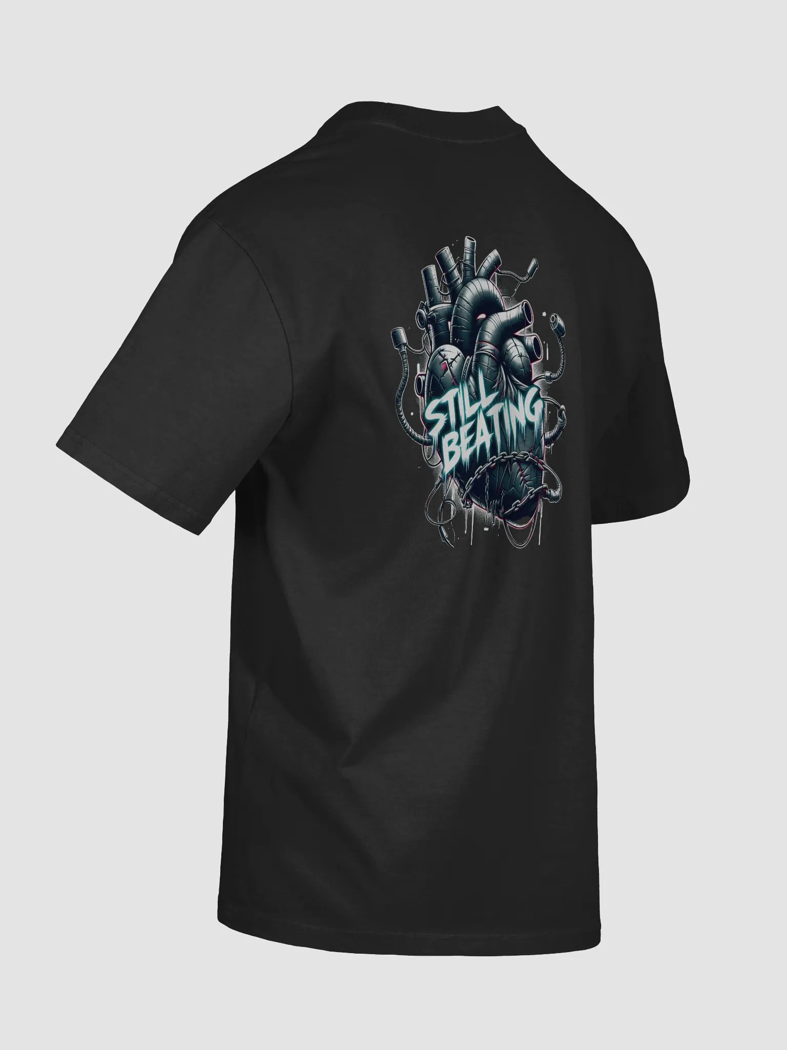 Still Beating Mechanical Heart Oversized Tee product image (22)