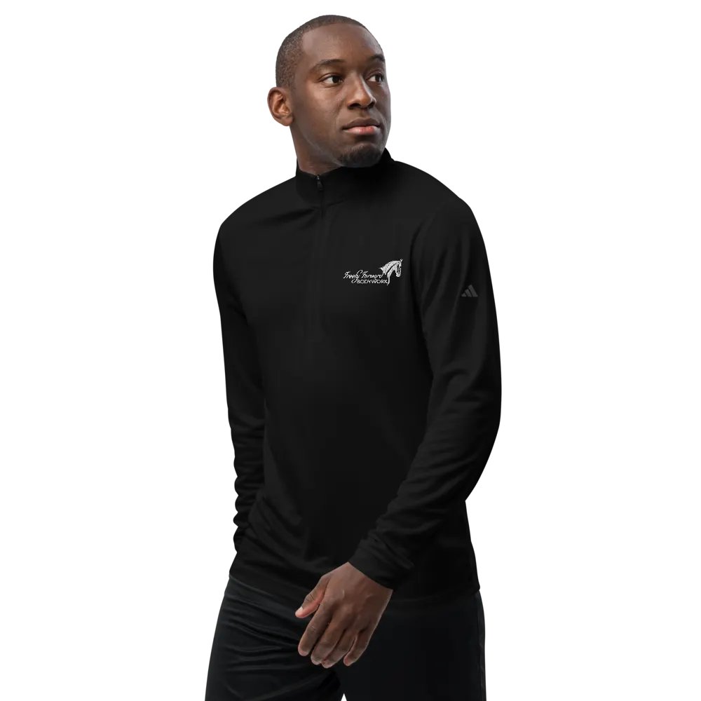 FFB Adidas Embroidered Quarter Zip - Black product image (7)