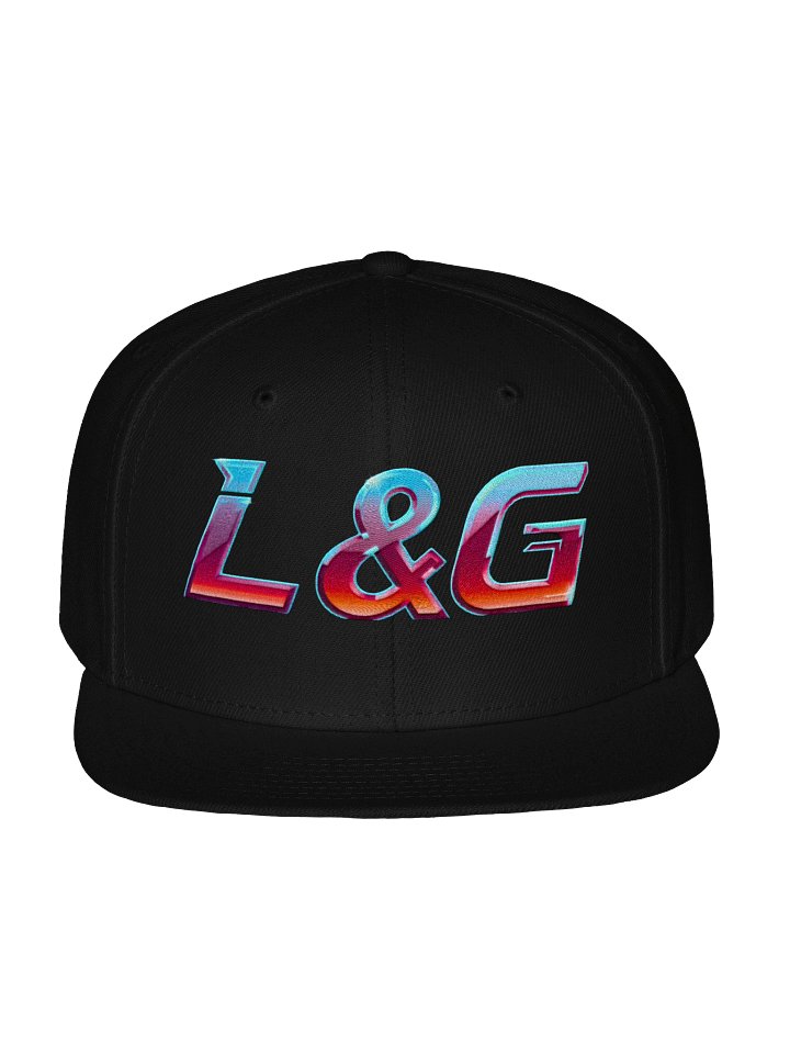 L&G LOGO SNAPBACK BLACK product image (1)
