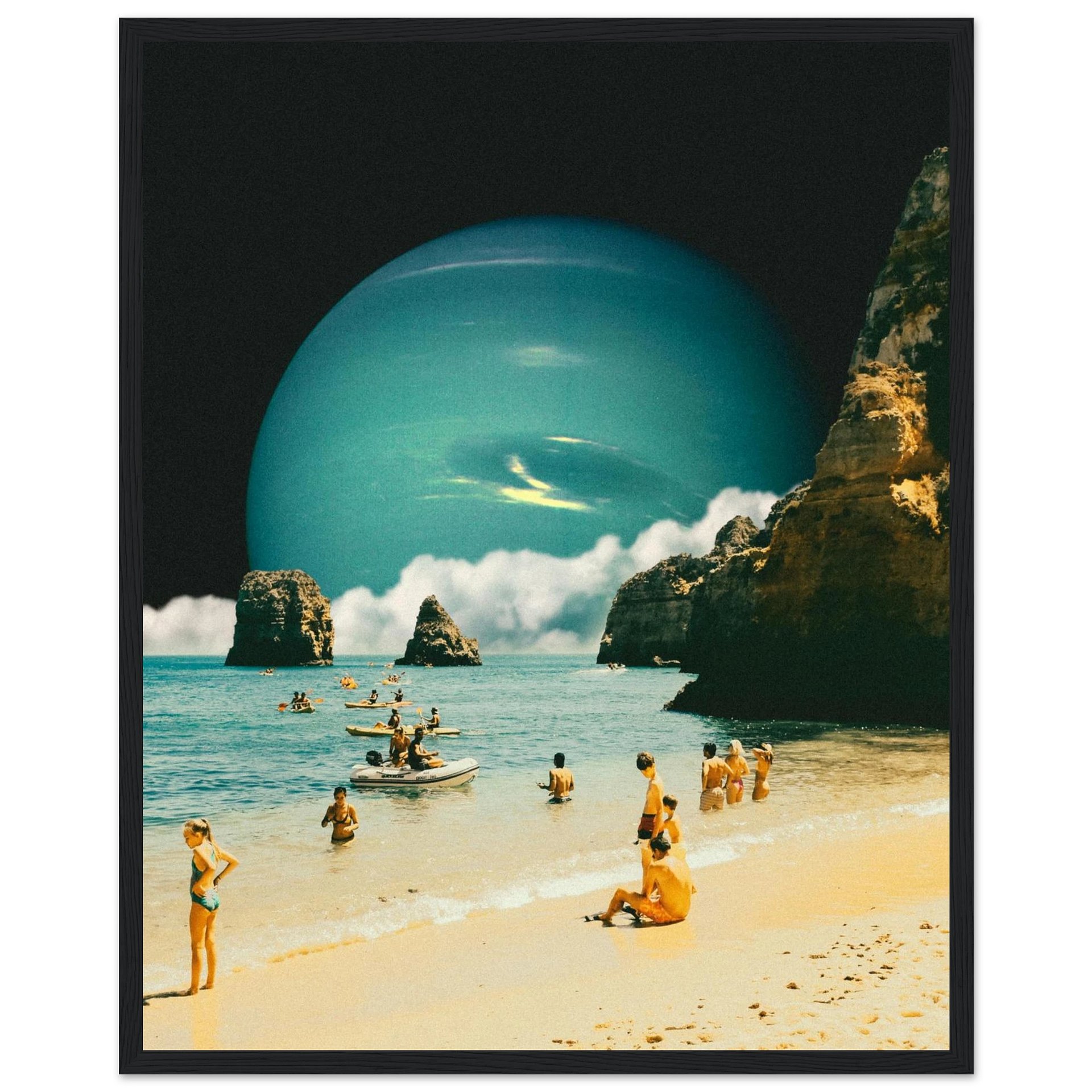Space Beach Wall Art product image (2)