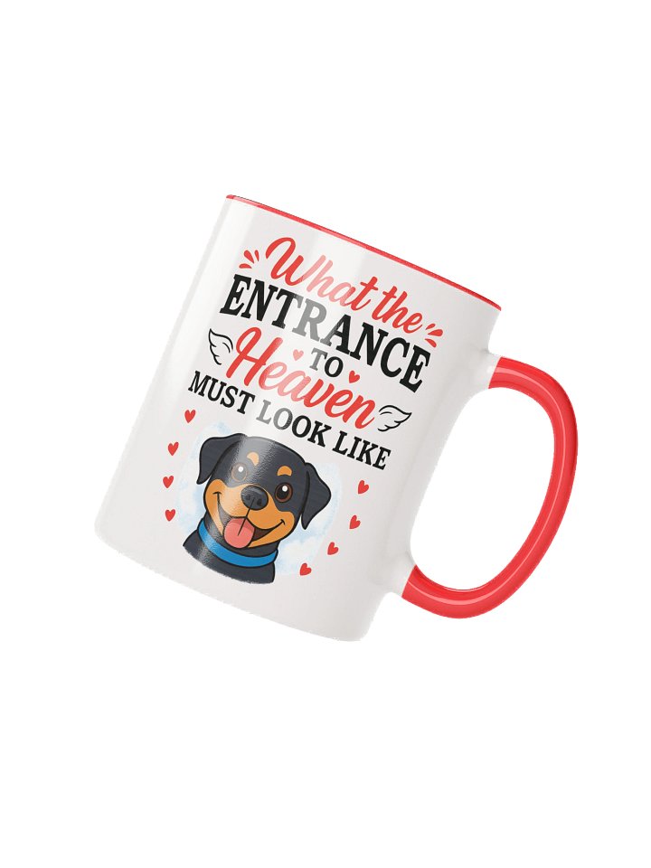 Heavenly Rottweiler Ceramic Mug product image (3)
