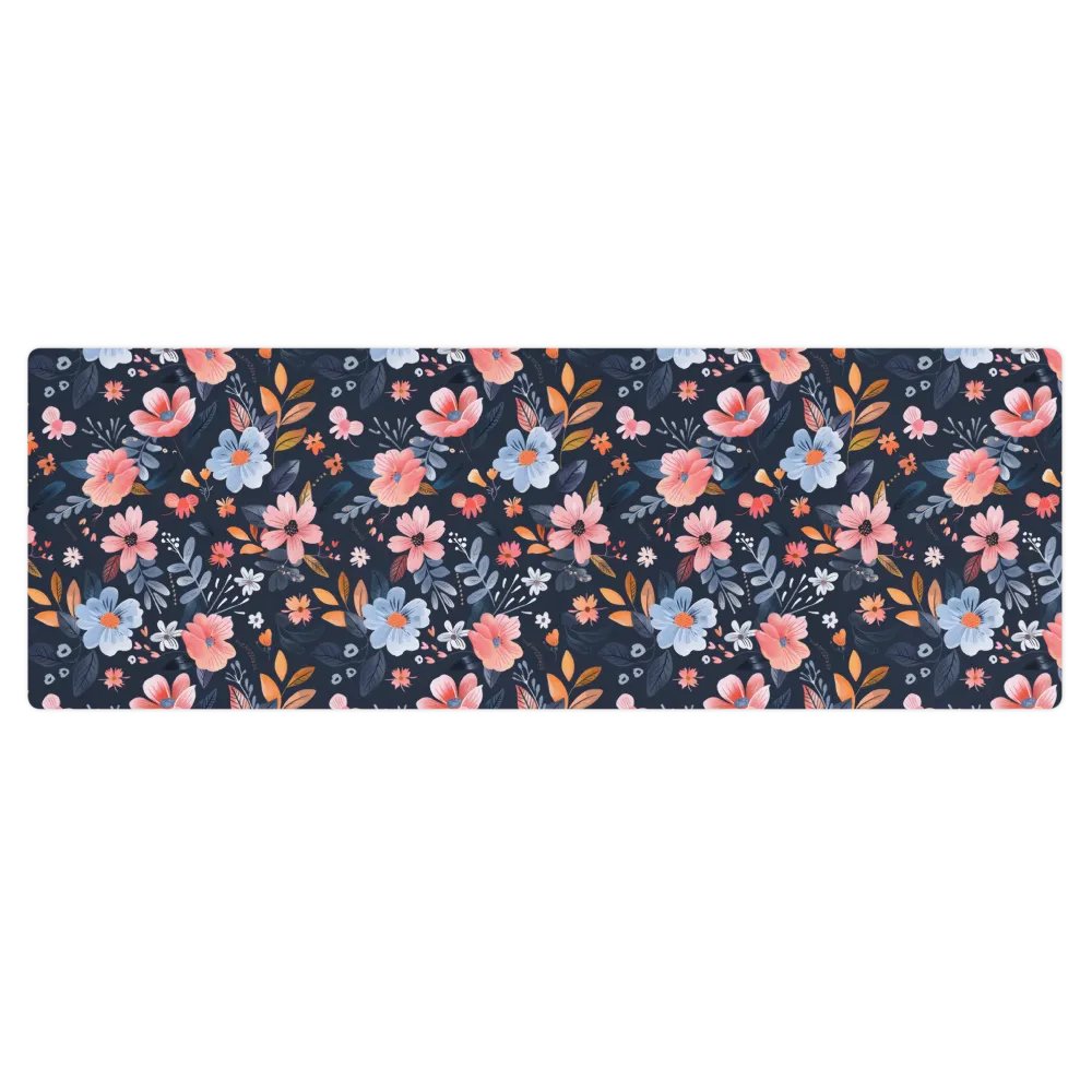 Floral Pattern Yoga Mat by Treasure Pie product image (1)