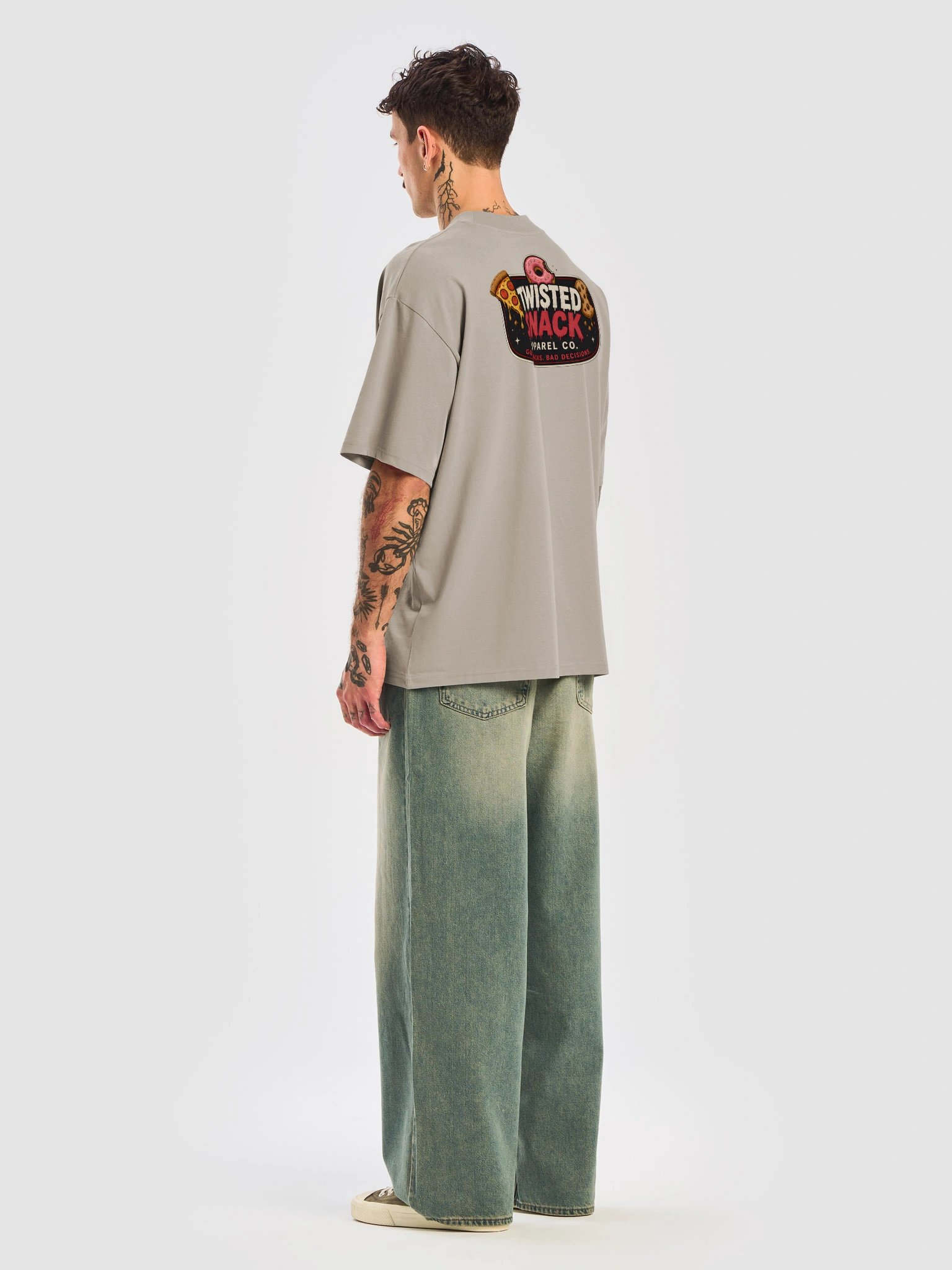 Twisted Snack Core Oversized Tee product image (8)
